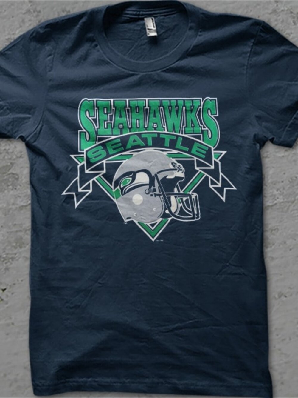 Vintage Seattle Seahawks Football Unisex Shirt, Retro 90s NFL Seahawks Shirt Tee